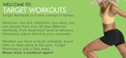 Target Workouts - Download Fitness Videos